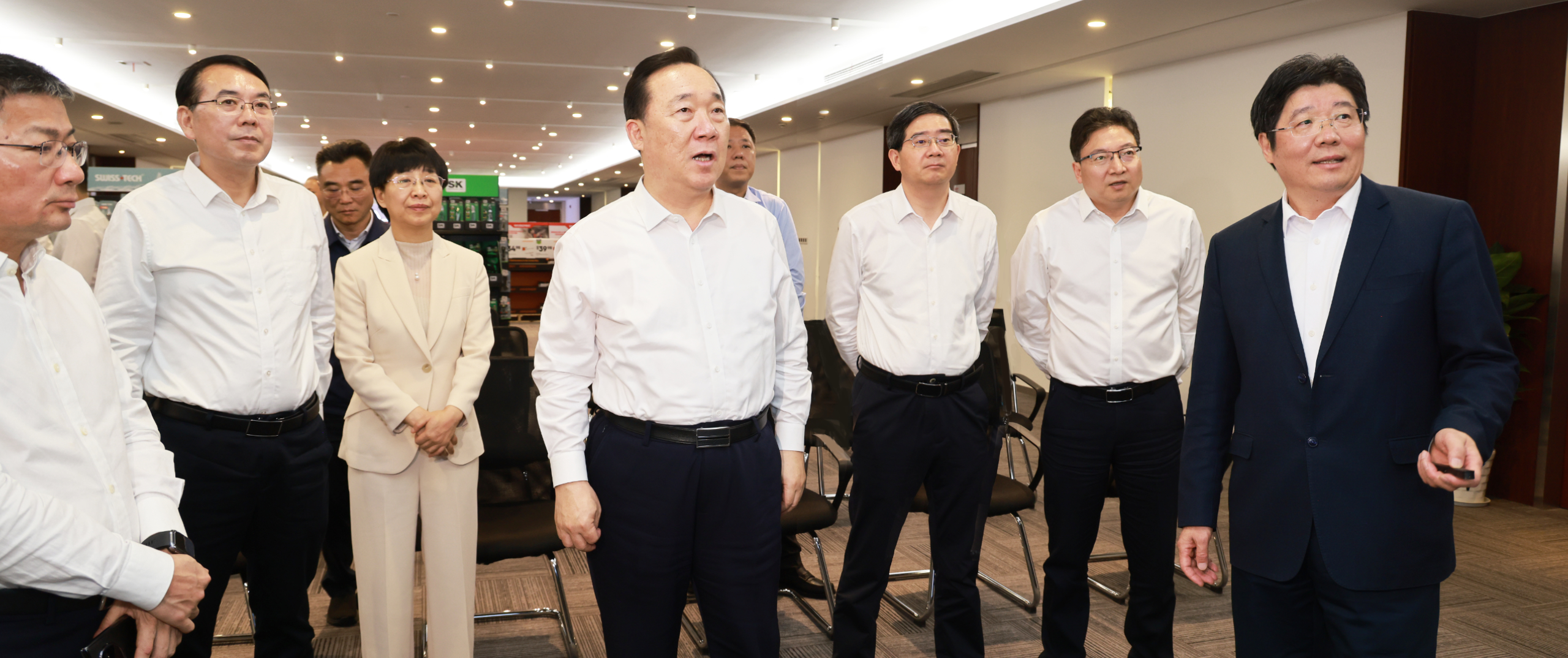 省委書(shū)記王浩一行蒞臨巨星科技調(diào)研